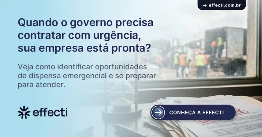 Dispensa emergencial e calamidade: como fornecer ao governo?