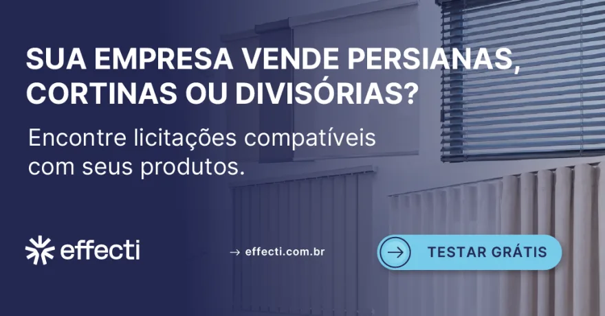 Licitação de persianas, cortinas e divisórias: como analisar o edital?