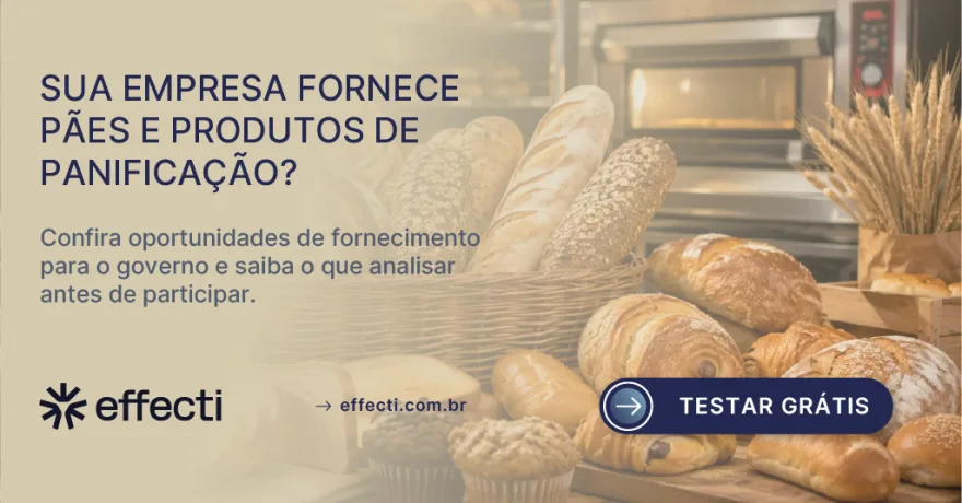 Licitação de pães e produtos de panificação: guia para fornecedores