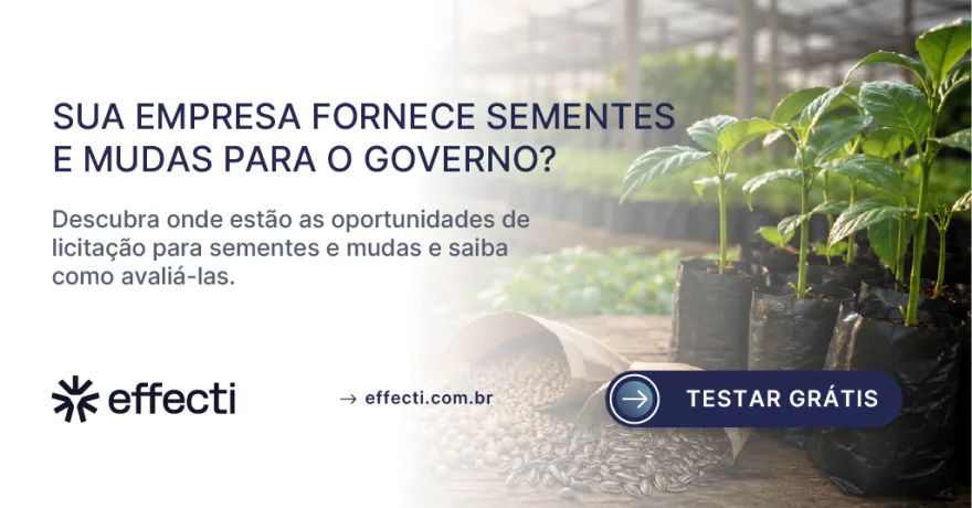 Licitação de sementes, mudas e insumos agrícolas: como vencer?
